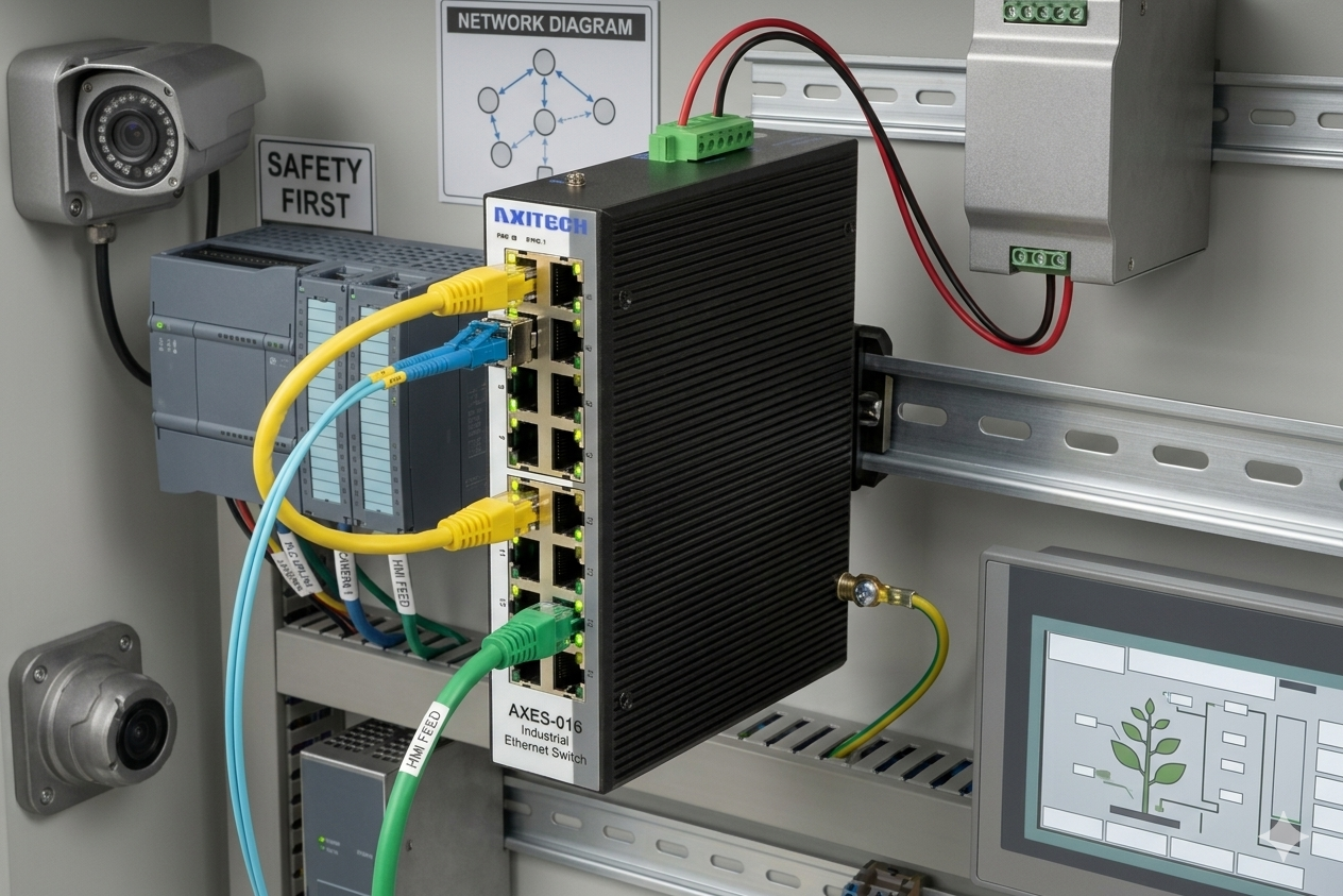 Industrial Unmanaged switches 100M - Image 14