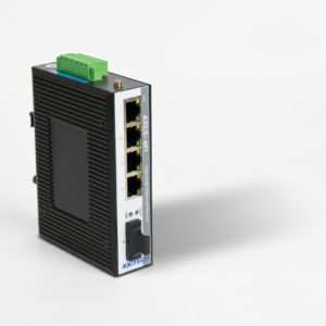 AXES-401  -- 4 port Ethernet 10/100 +1 no Fiber Port Unmanaged Ethernet switches