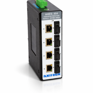 AXES-404 – 4 port Ethernet 10/100 +2 no Fiber Port Unmanaged Ethernet switches