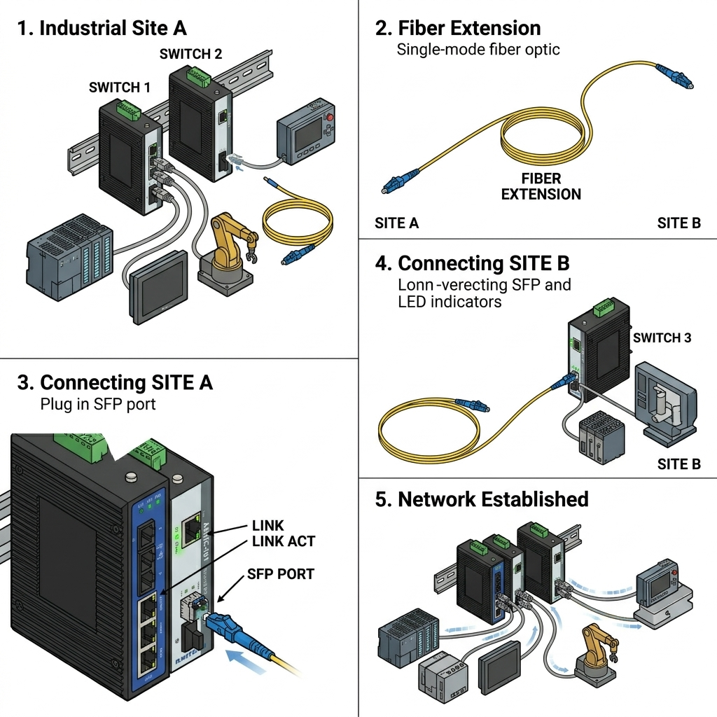 Industrial Unmanaged switches 100M - Image 3